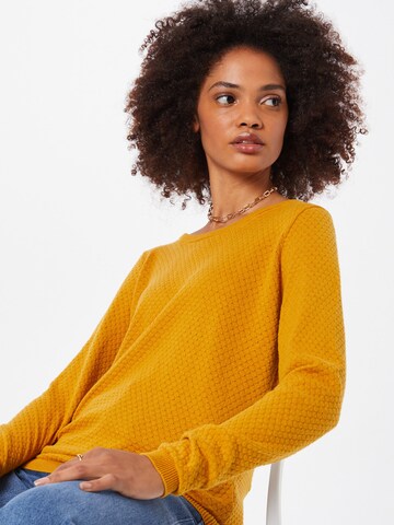 VERO MODA Sweater 'VMCare' in Yellow