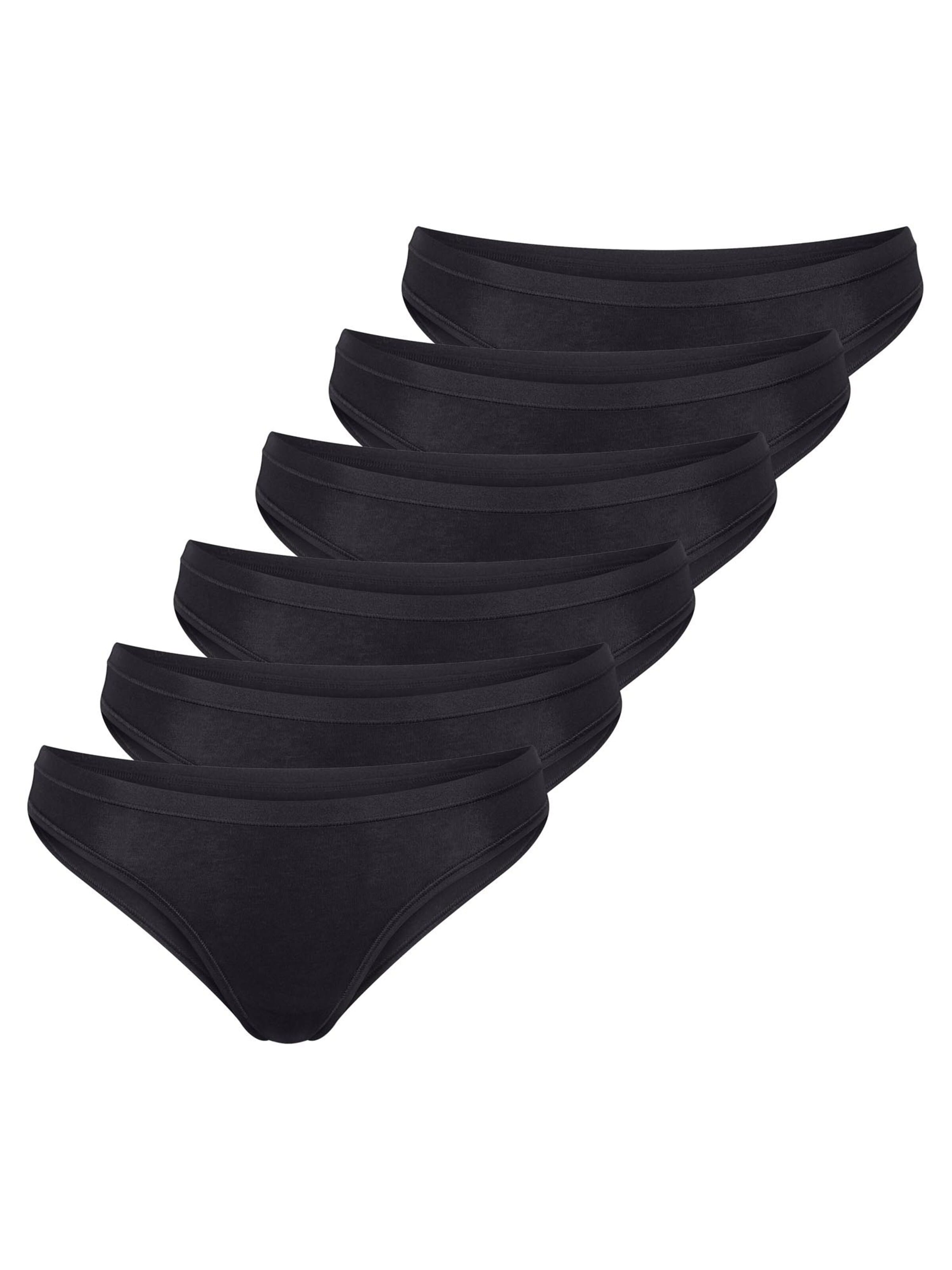 SLOGGI Panty 'GO Daily Cotton' in Black: front