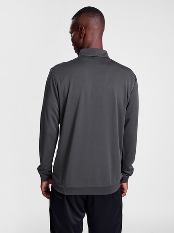 Hummel Athletic Zip-Up Hoodie 'AUTHENTIC' in Grey