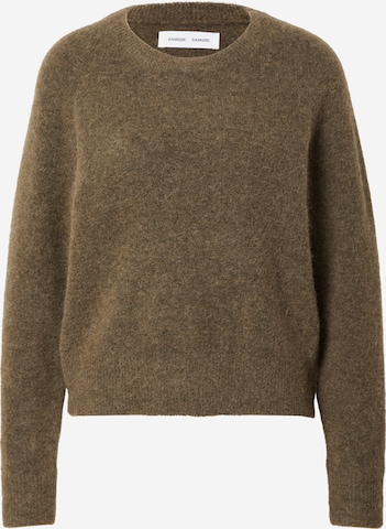 Samsøe Samsøe Sweater in Green: front