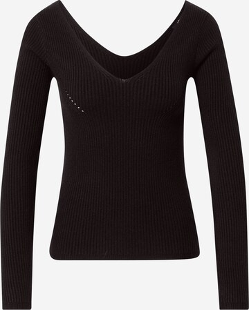 Gina Tricot Pullover 'Kaitlyn' in Schwarz: front