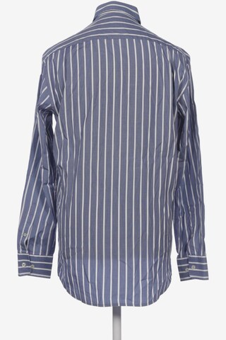 BOGNER Button Up Shirt in M in Blue