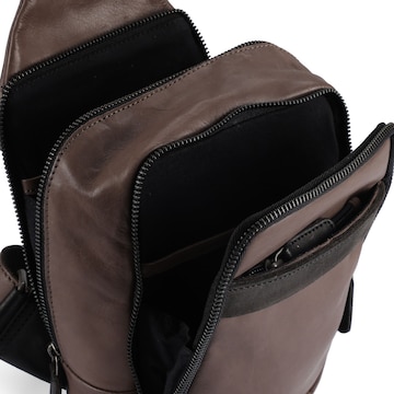 Harbour 2nd Schoudertas 'Urban Poets' in Bruin