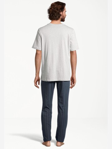 SCHIESSER Pajama short 'Night & Home' in Blue