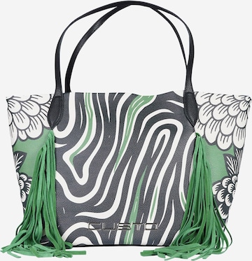 Custo Barcelona Shopper in Grün: Vorderseite