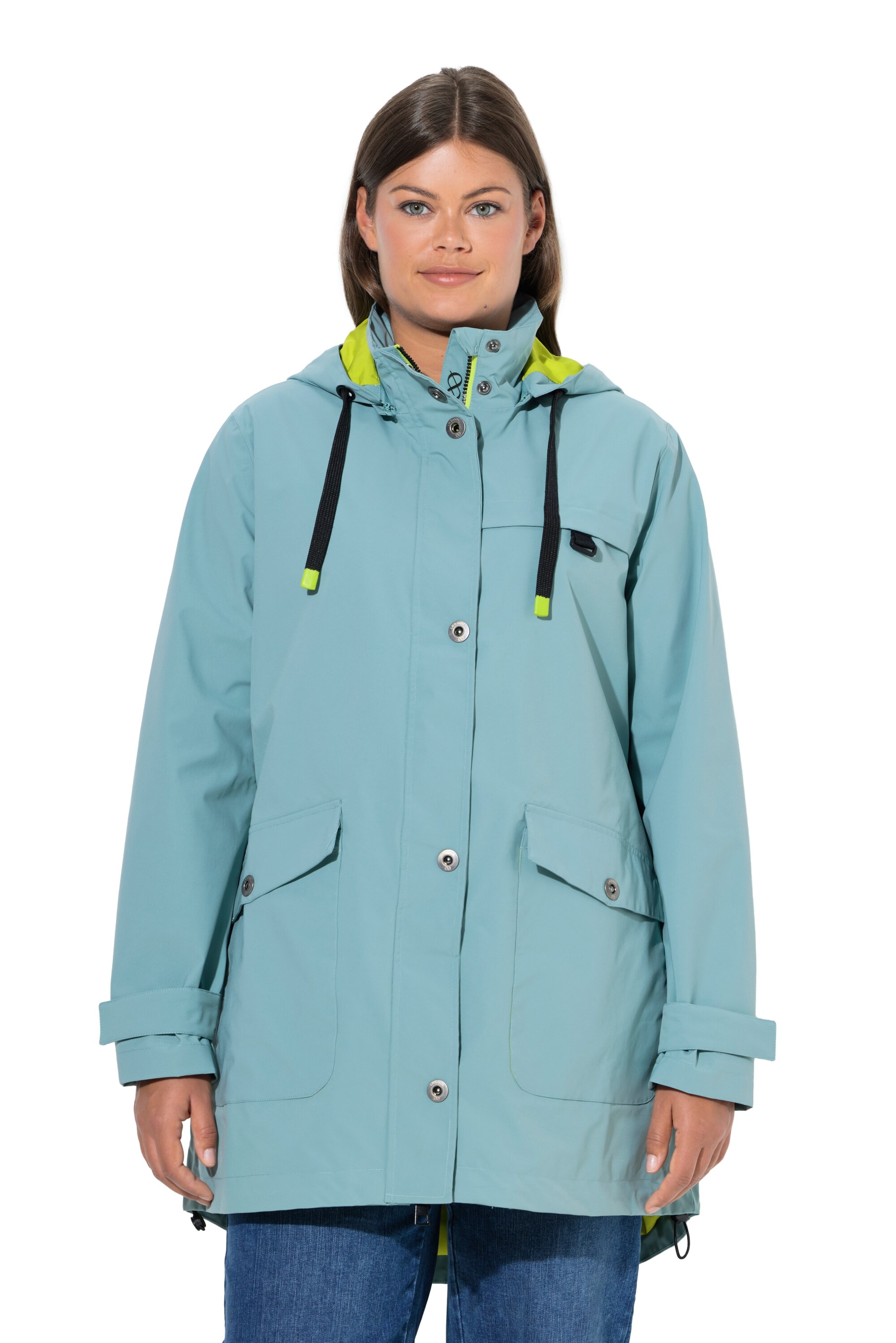 LAURASØN Functionele jas in Blauw: voorkant