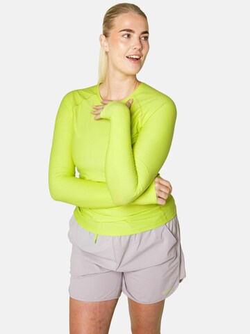 Copenhagen Cartel Shirt ' Motion ' in Geel: voorkant