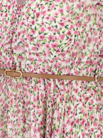 Forever New Petite Košilové šaty 'Zari' – pink