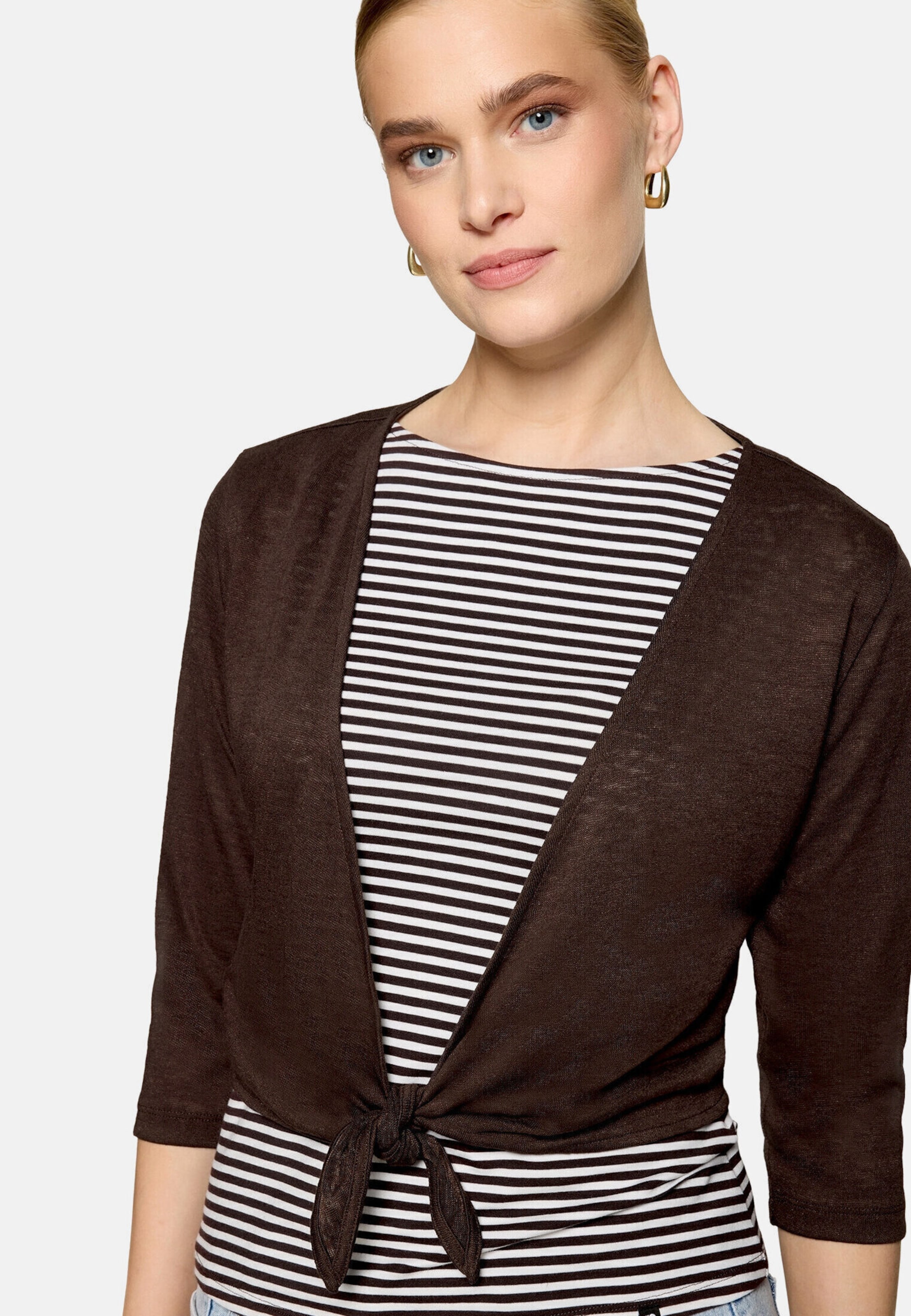 Veste de survêtement zero en marron