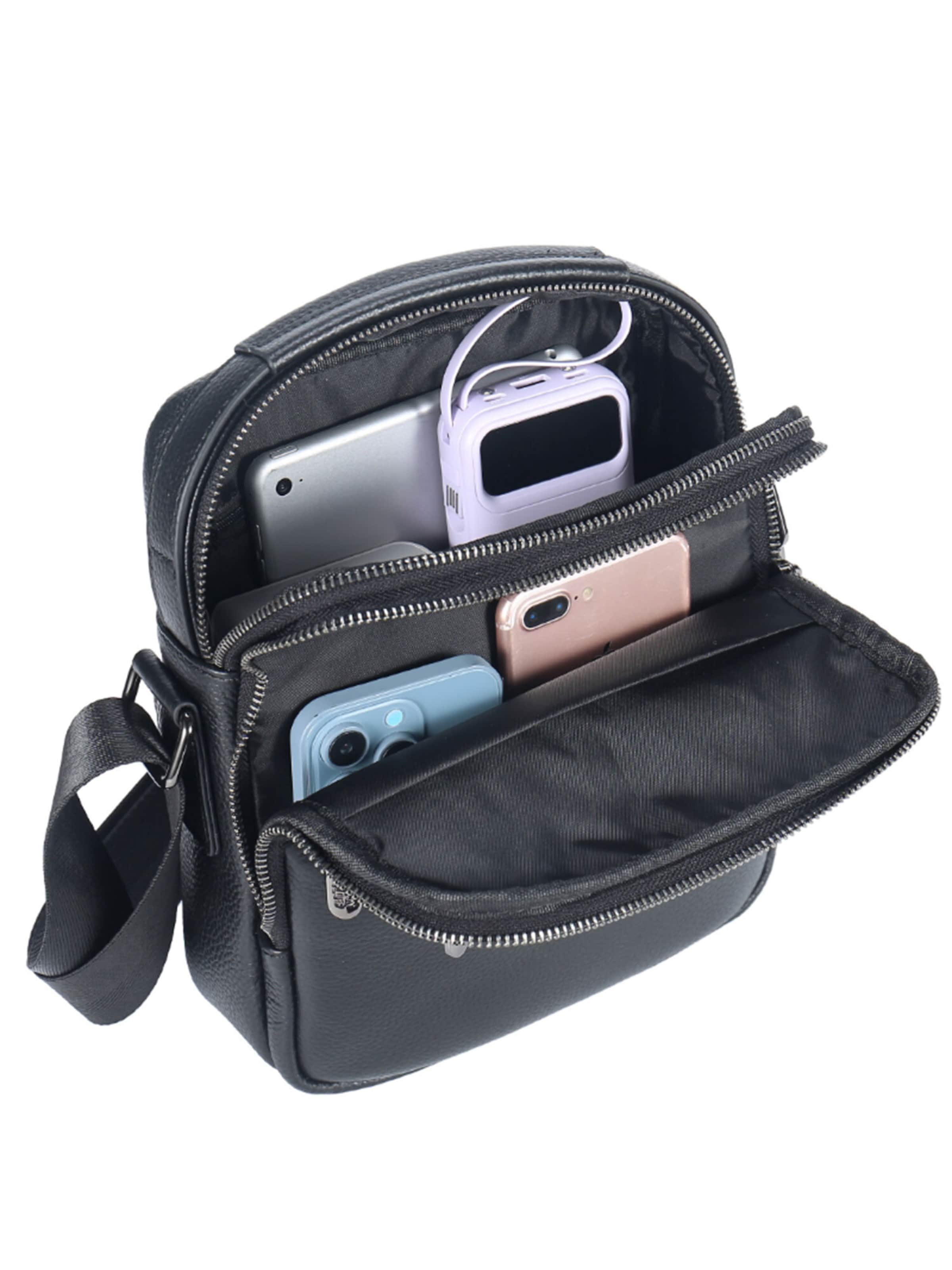 Northampton Polo Club Schoudertas in Zwart