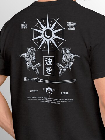 Neverless Shirt 'Spiritual Awareness' in Black