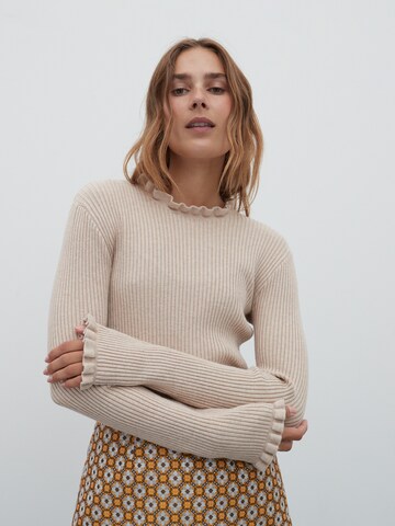 EDITED Sweater 'Abela' in Brown: front