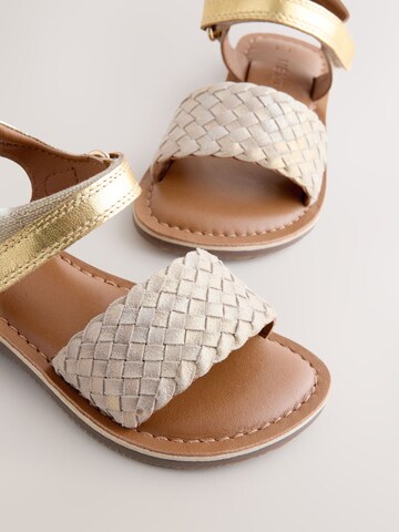 Next Sandal in Gold