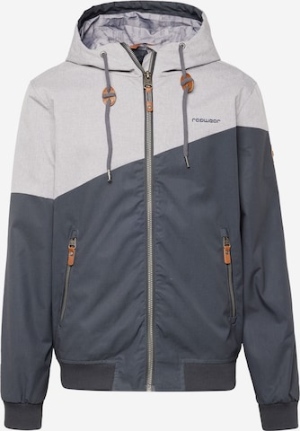 Ragwear Between-Season Jacket 'WINGS' in Grey: front