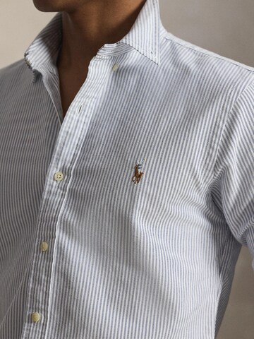 Polo Ralph Lauren Средняя посадка Рубашка 'CLASSIC' в Синий