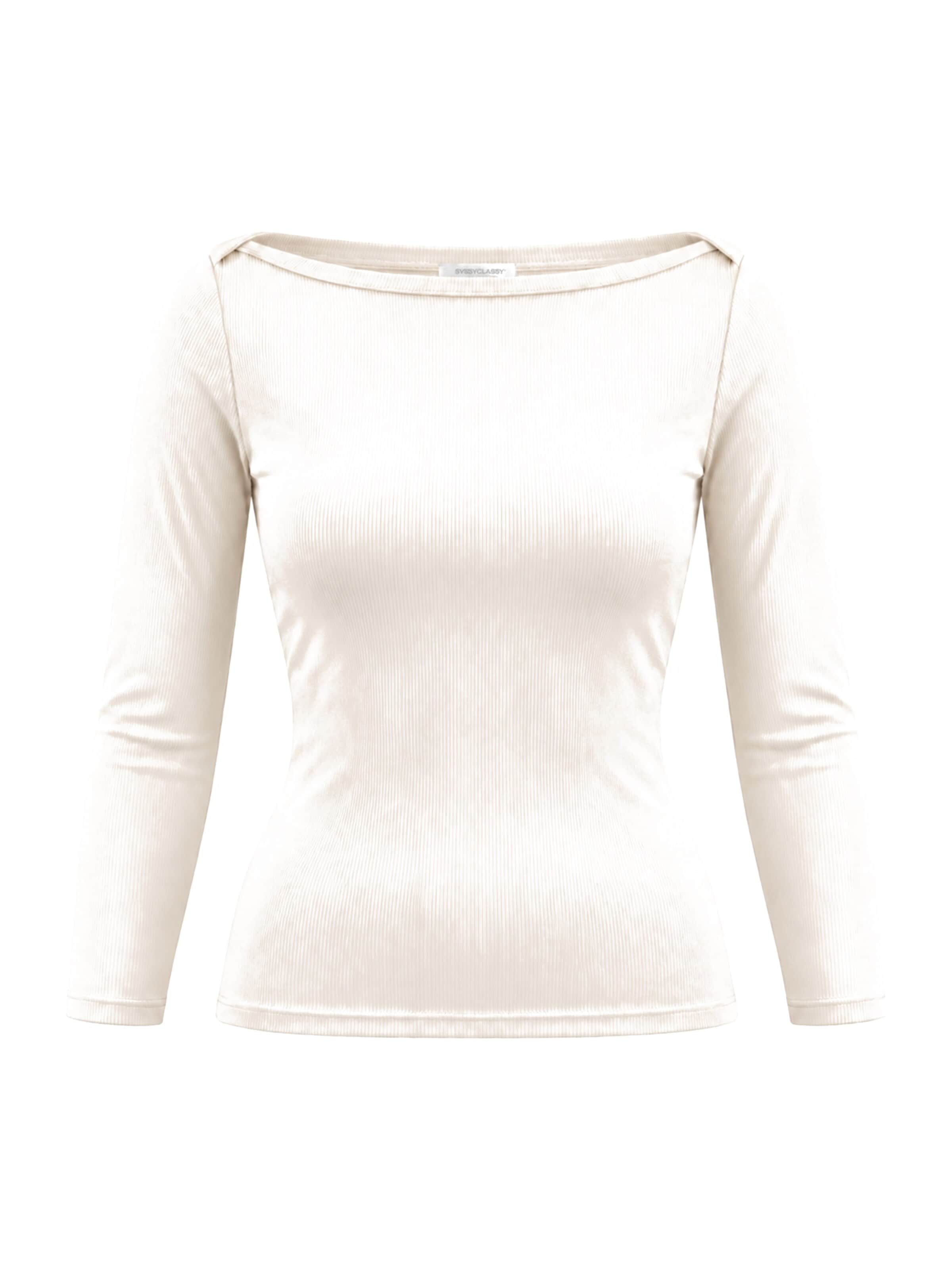 SASSYCLASSY Shirt‌‌‌‌‌‌ in Beige: Vorderseite