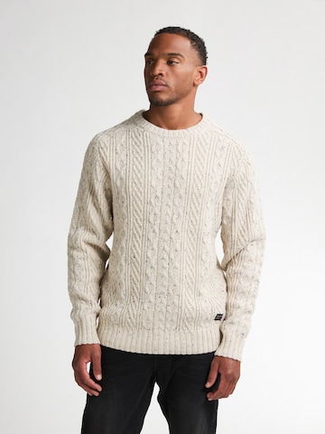 Petrol Industries Pullover in Beige: Vorderseite