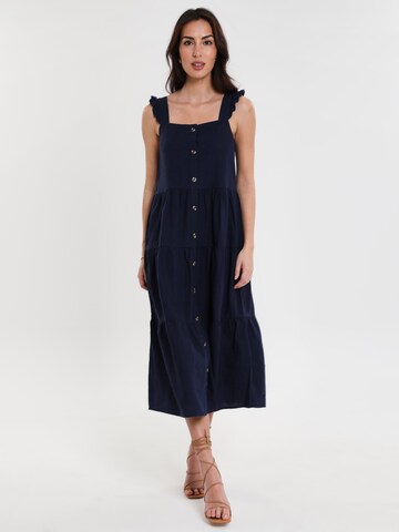 Threadbare Kleid 'Oak' in Blau: predná strana