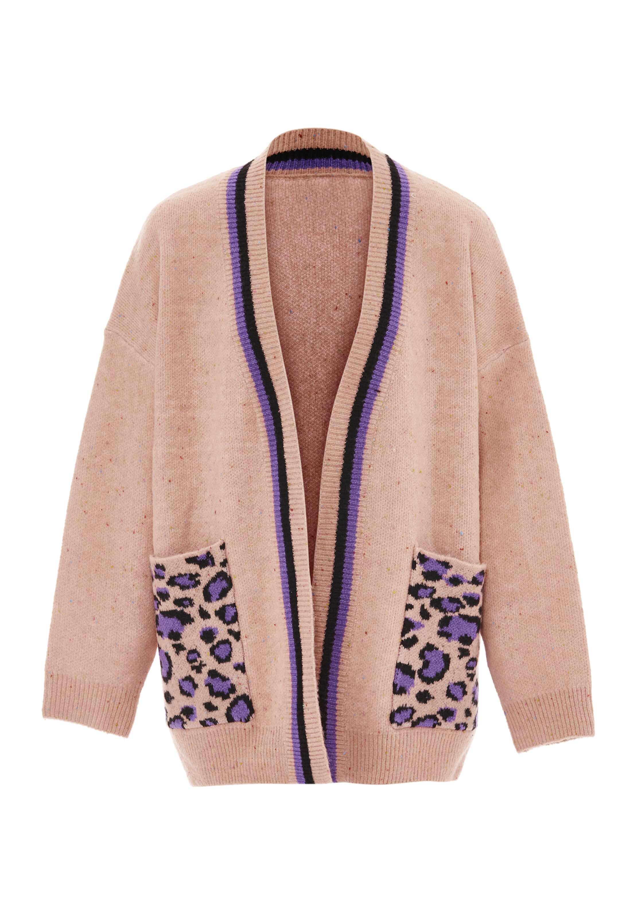 IMANE - Casaco de malha em rosa: frente