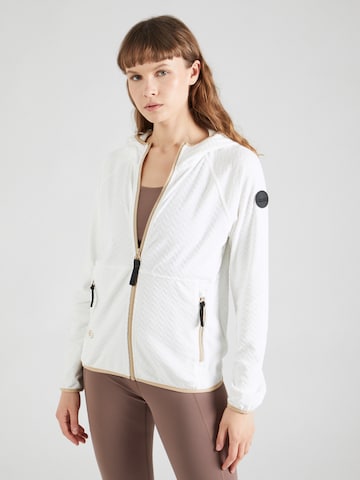 ICEPEAK Функциональная флисовая куртка 'AGRAN' в Белый: спереди