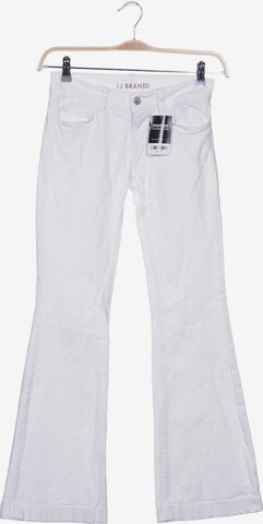 J Brand Jeans in 26 in White: front