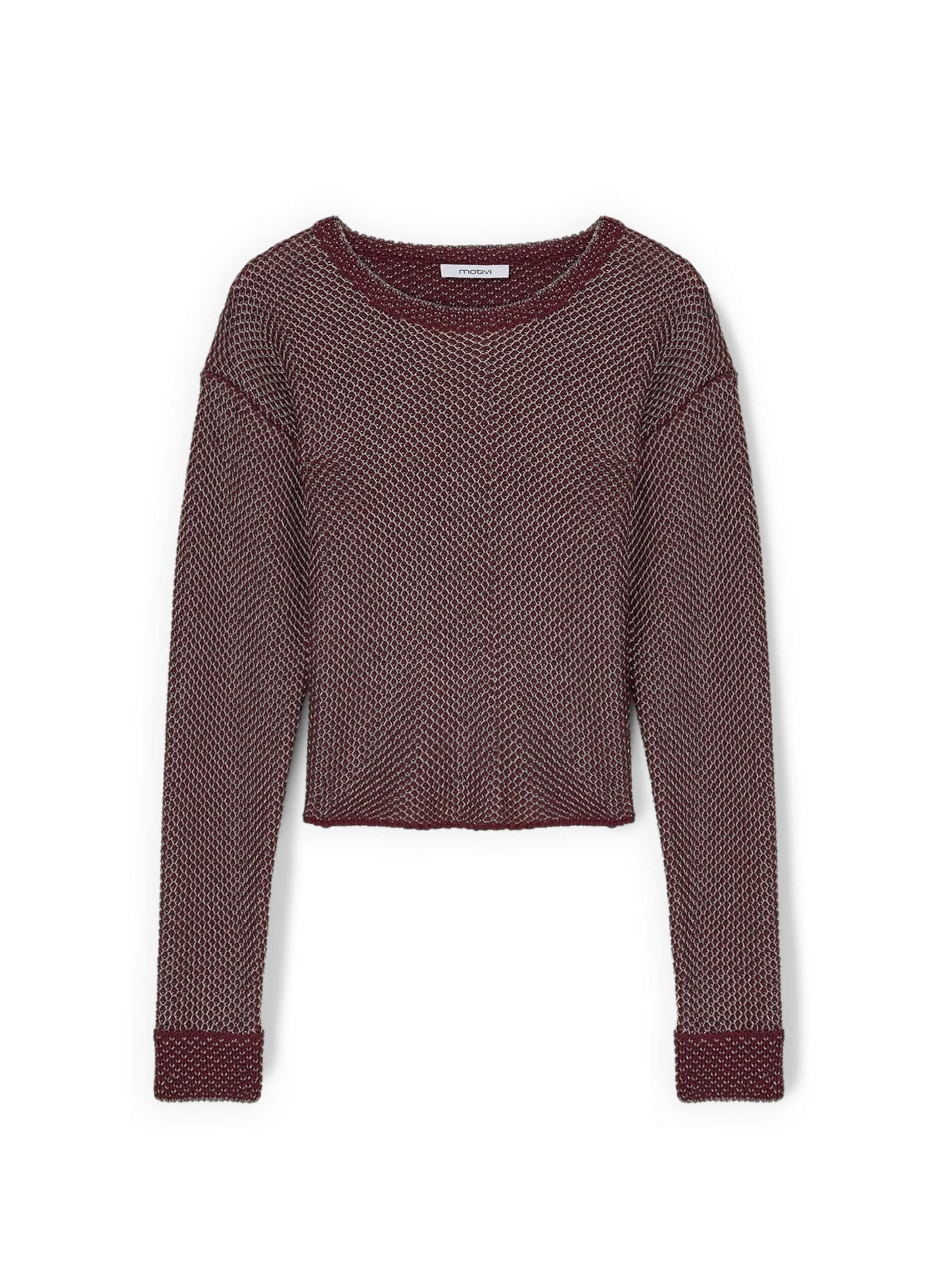 Pullover di MOTIVI in rosso: frontale