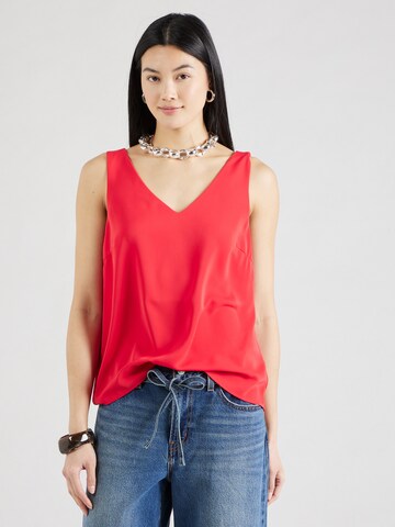 Camicia da donna 'PCFRANAN' di PIECES in rosso: frontale