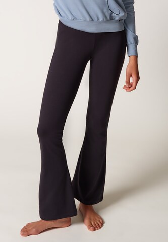 Skiny Pyjamahose in Schwarz