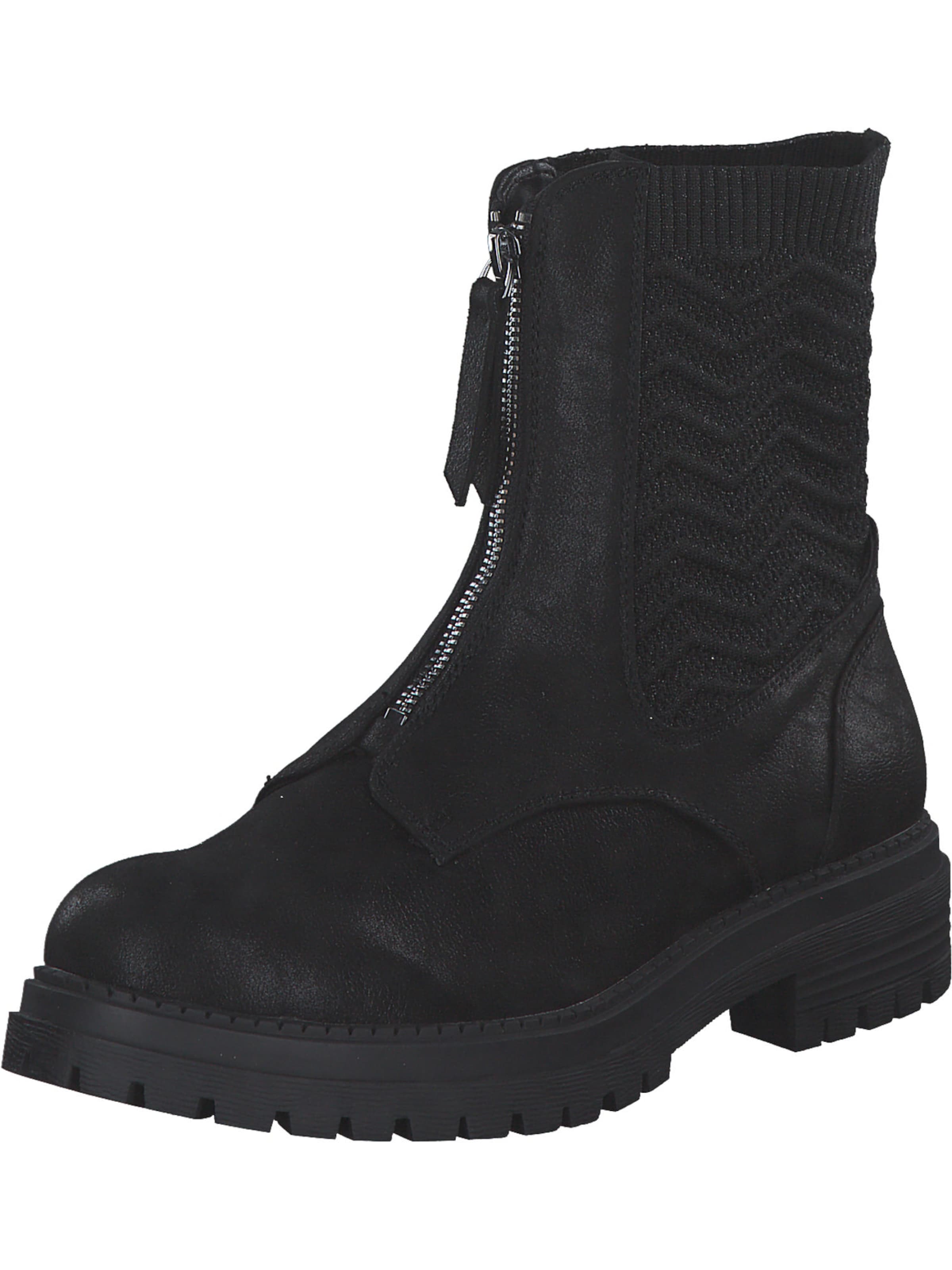 LA STRADA Bootie in Black: front