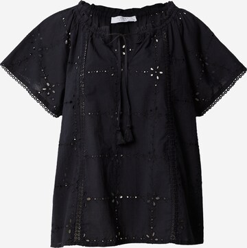 SISTERS POINT - Blusa 'UNIA' em preto: frente