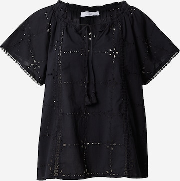 SISTERS POINT - Blusa 'UNIA' en negro: frente