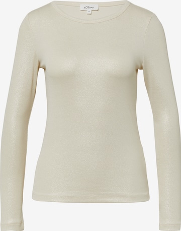 smėlio s.Oliver Marškinėliai: priekis