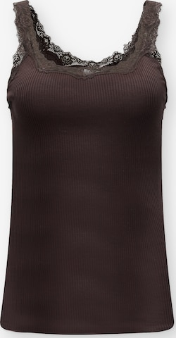rosemunde Top in Bruin: voorkant