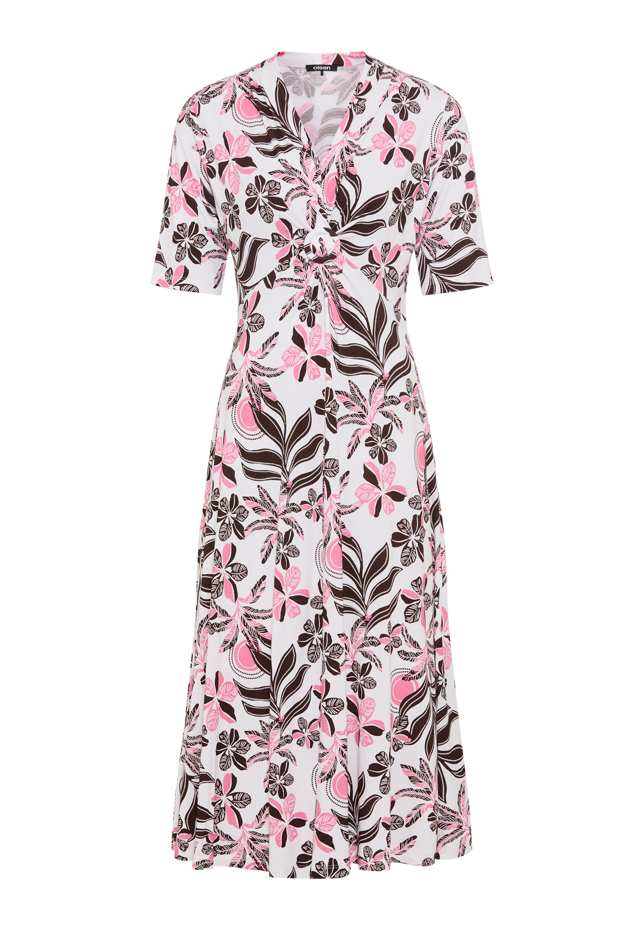 Olsen Dress in White: front