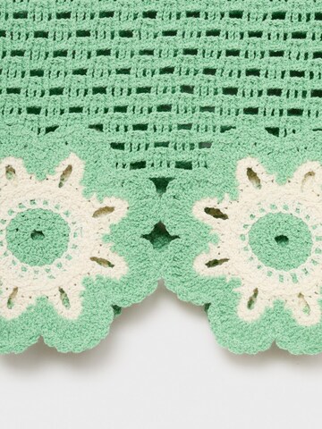 MANGO Top 'FLEUR' in Green