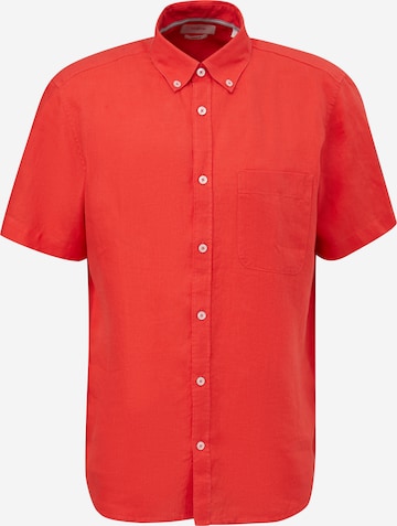 s.Oliver Overhemd in Rood: voorkant