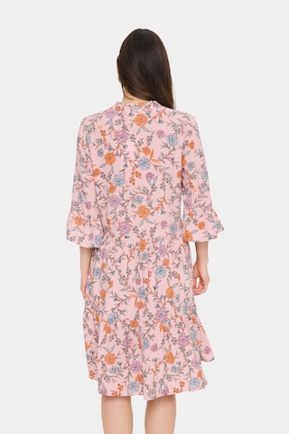 SAINT TROPEZ Jurk 'Eda' in Roze