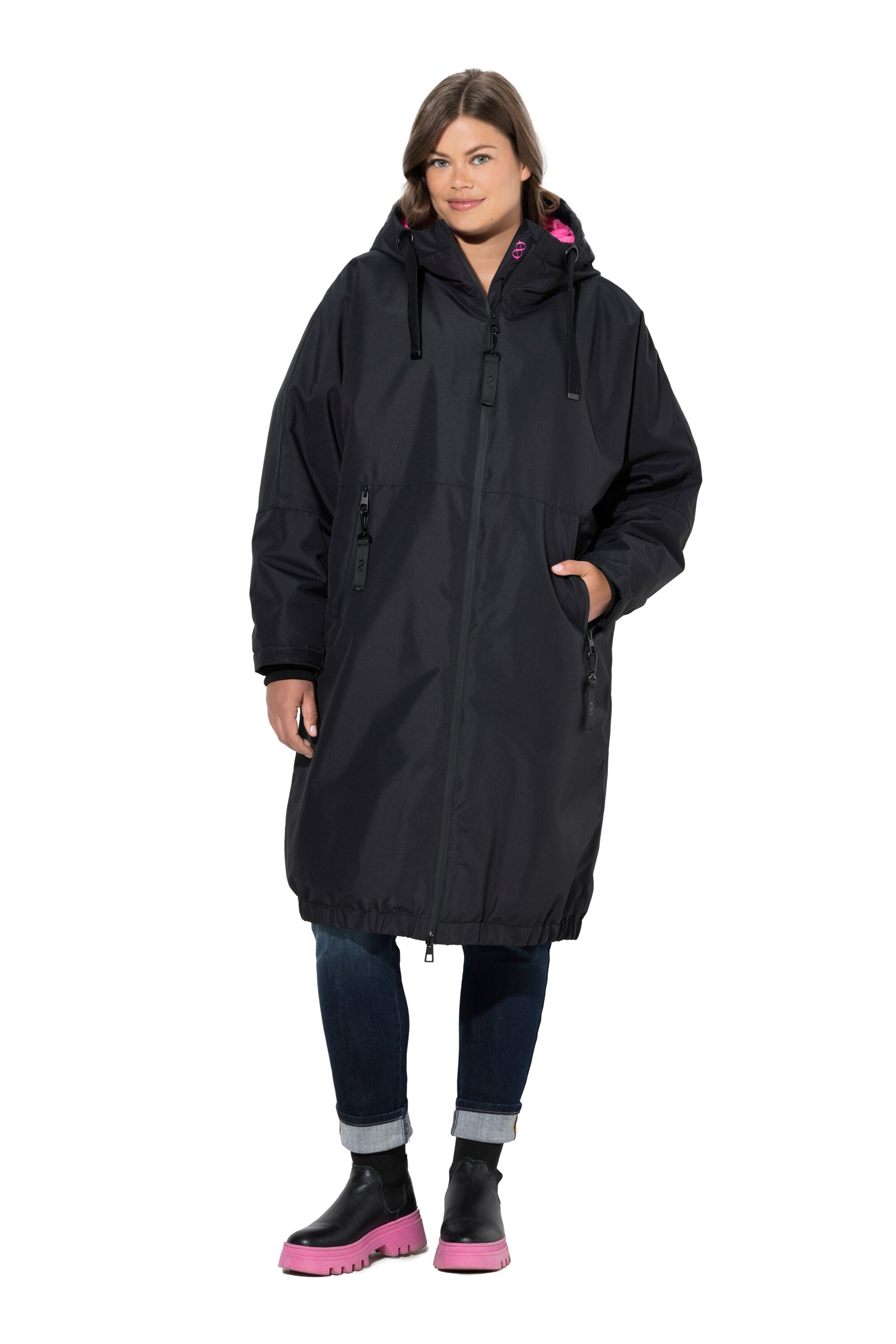 LAURASØN Raincoat in Black