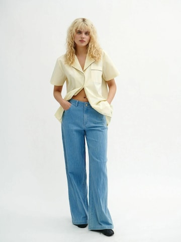 Regular Pantalon ' AshtonRS ' Résumé en bleu