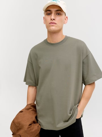 JACK & JONES - Camiseta 'JJEBARRON' en verde: frente