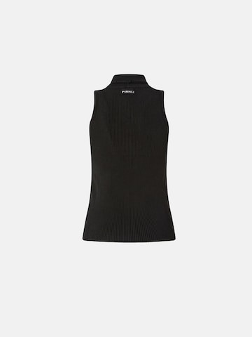 Top in maglia 'NEVE' di PINKO in nero