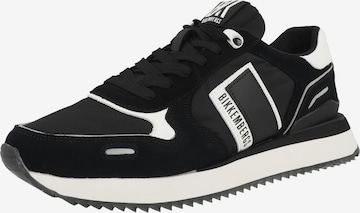 Sneaker bassa 'Puyol' di BIKKEMBERGS in nero: frontale