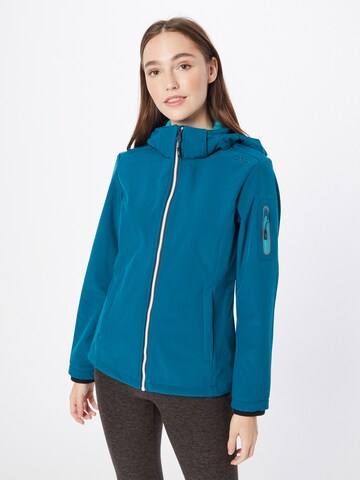 Veste outdoor CMP en bleu : devant