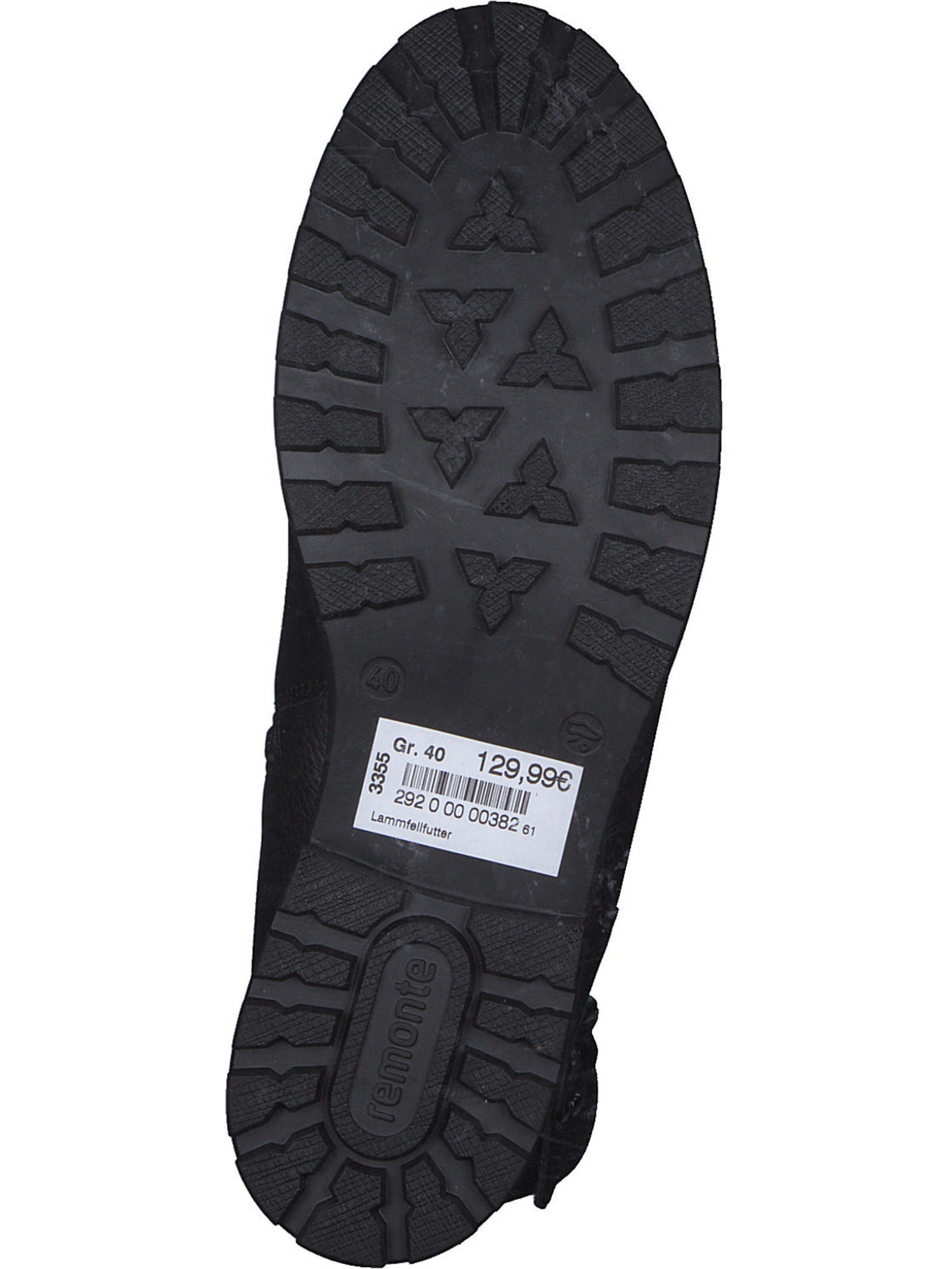 Boots 'D0W76' di REMONTE in nero