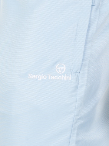Sergio Tacchini Slim fit Workout Pants 'CARSON ' in Blue
