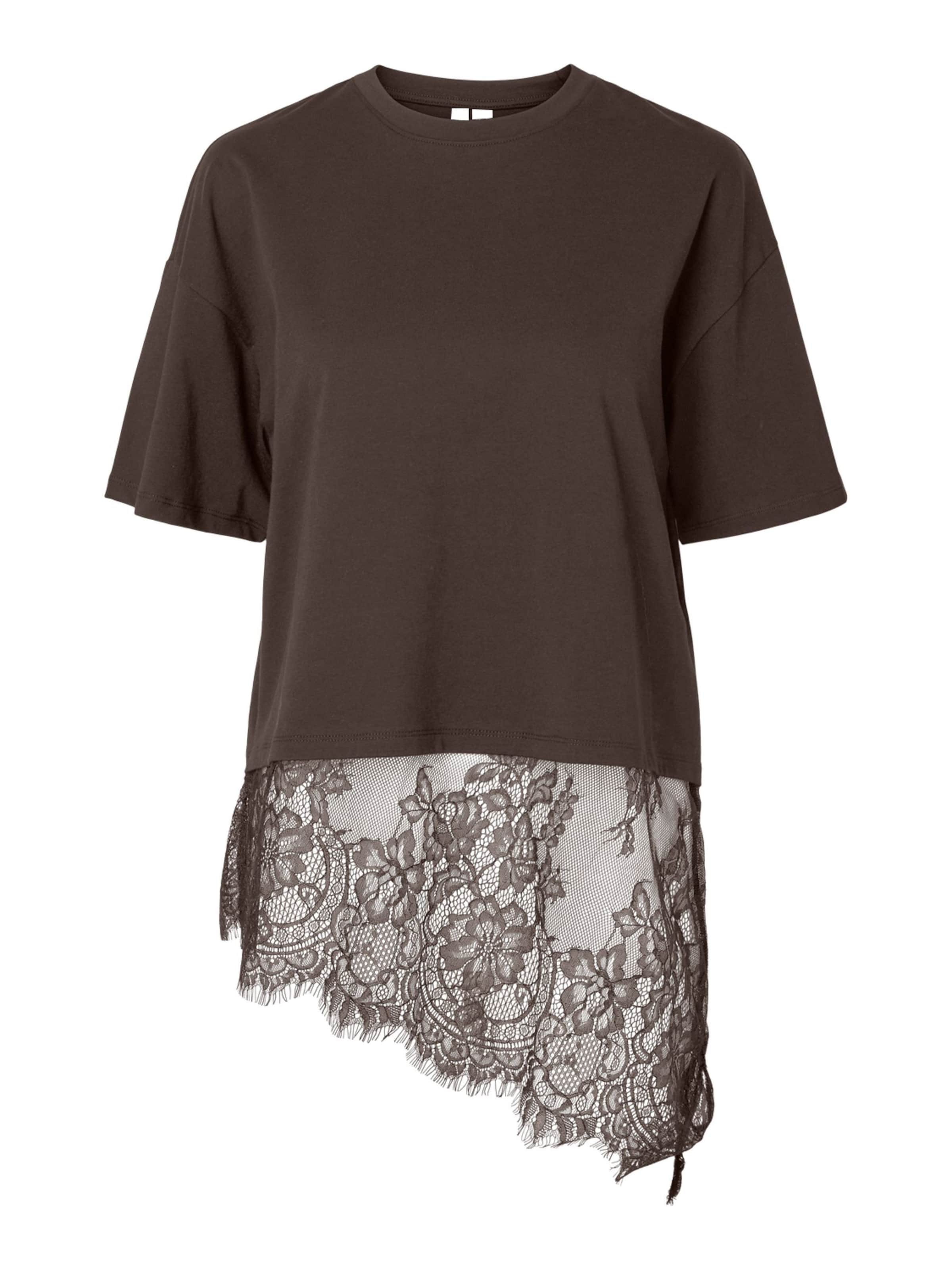 PIECES Shirt 'PCMave' in Brown: front