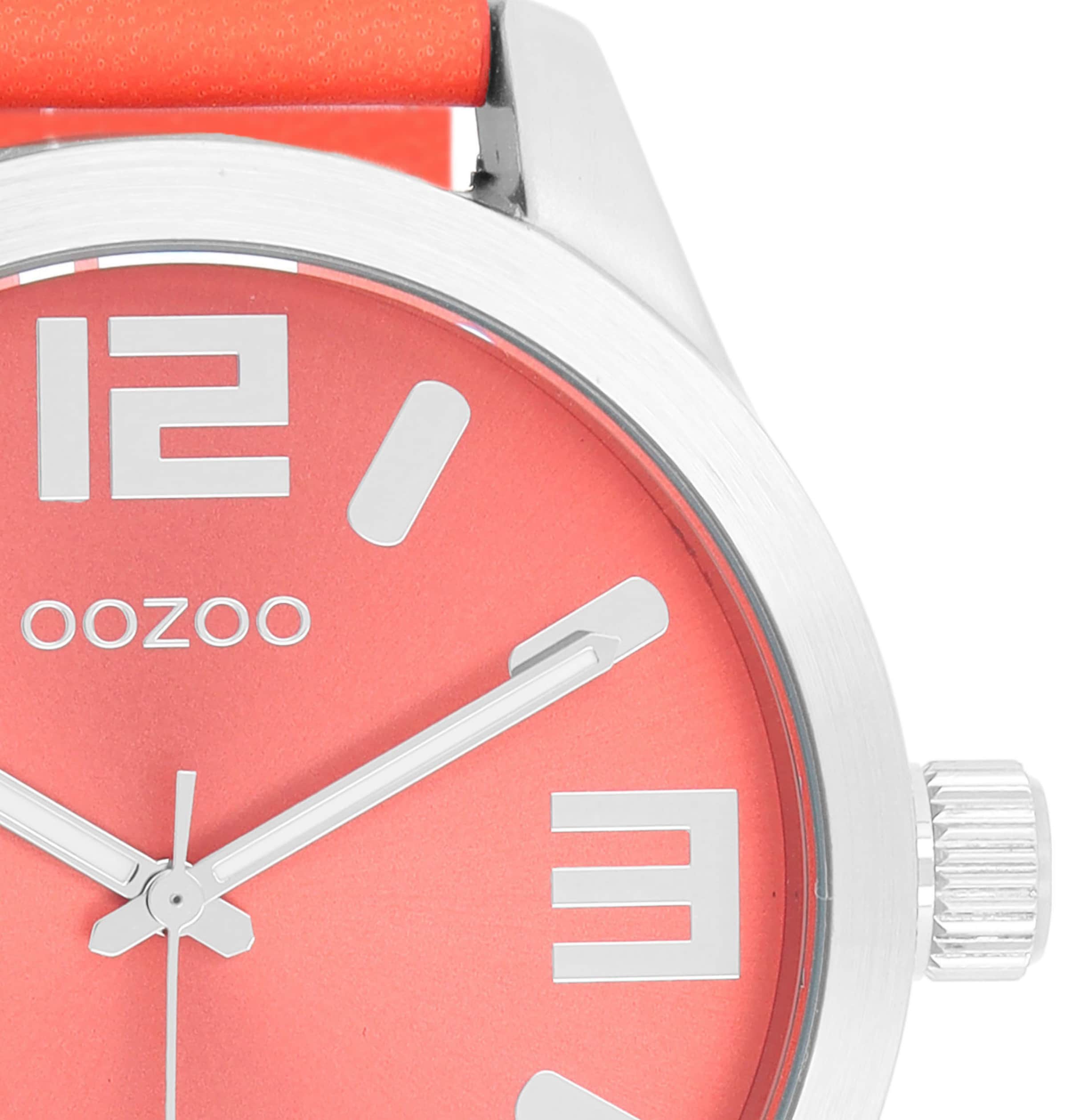 OOZOO Analog Watch in Orange