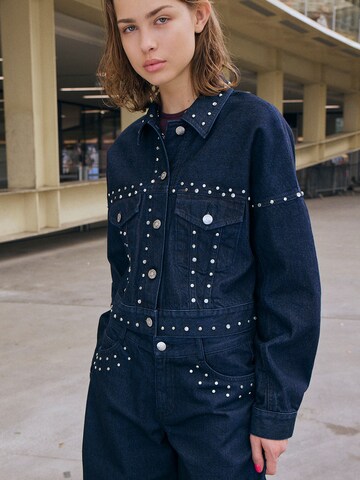 Baggy Jean Bershka en bleu