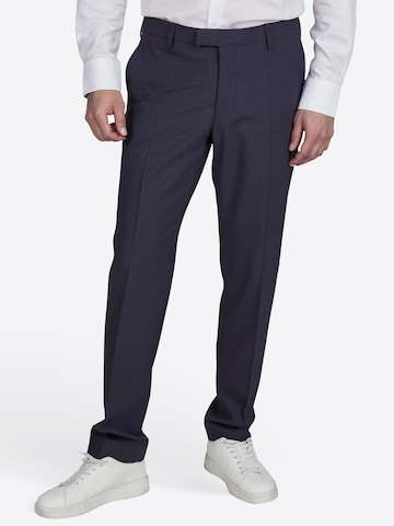 PIERRE CARDIN Regular Trousers 'Ryan' in Blue: front