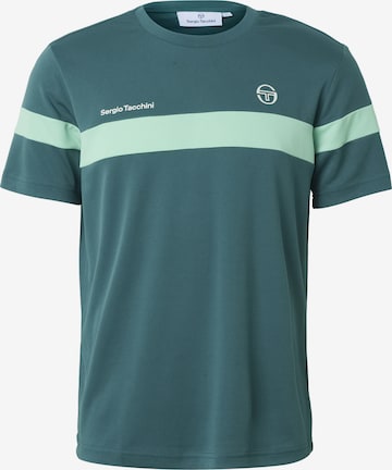 T-Shirt 'Leone' Sergio Tacchini en vert : devant